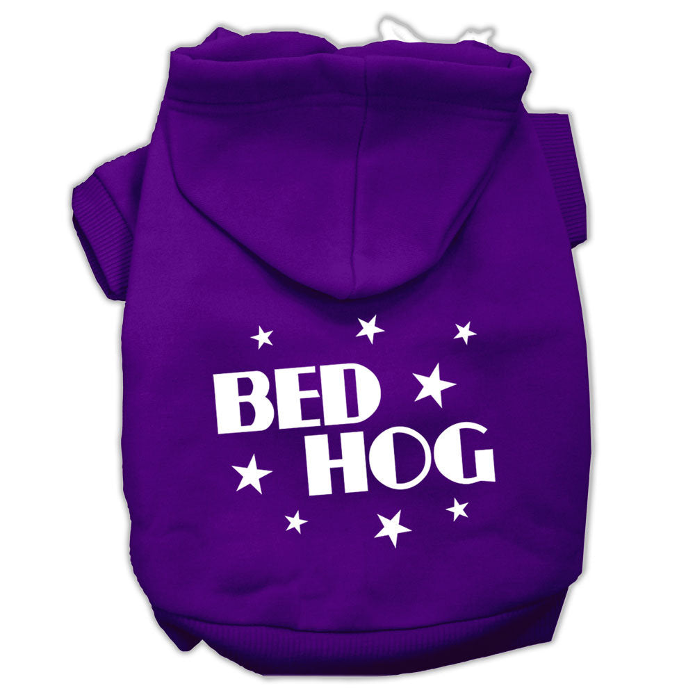 Pet Hoodie "Bed Hog" Purple