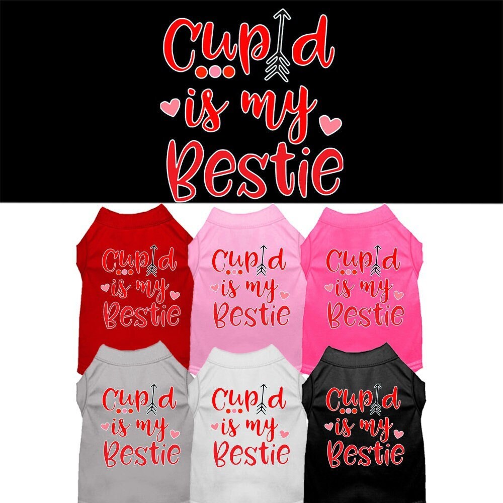 Pet Shirt "Cupid Is My Bestie"