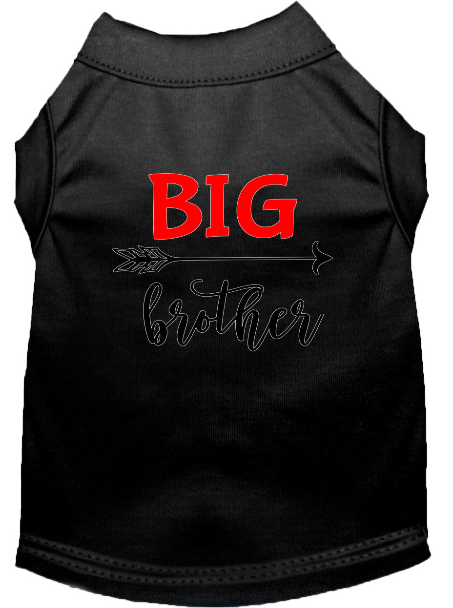 Pet Shirt "Big Brother" Black