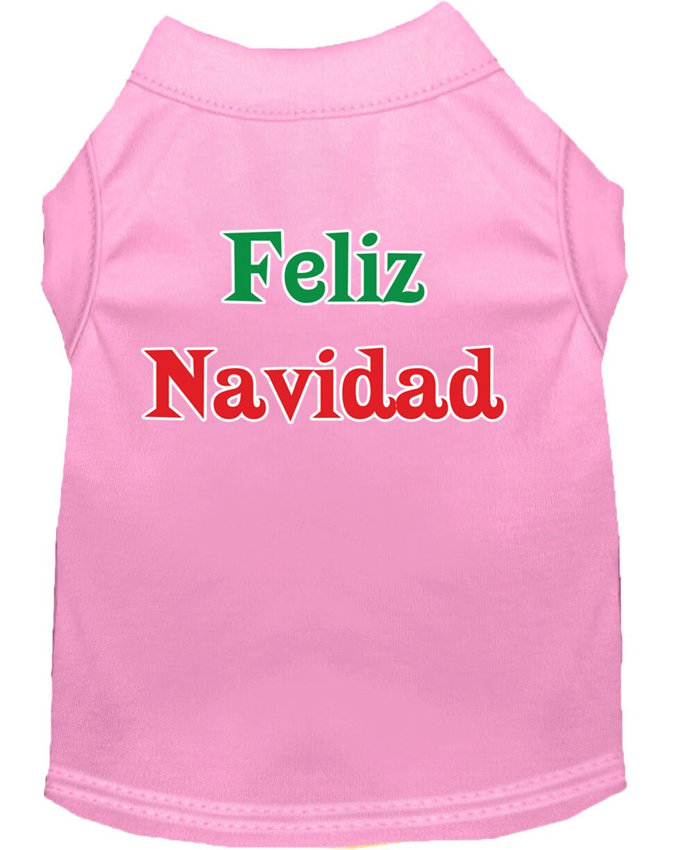 Christmas Pet Shirt, "Feliz Navidad"