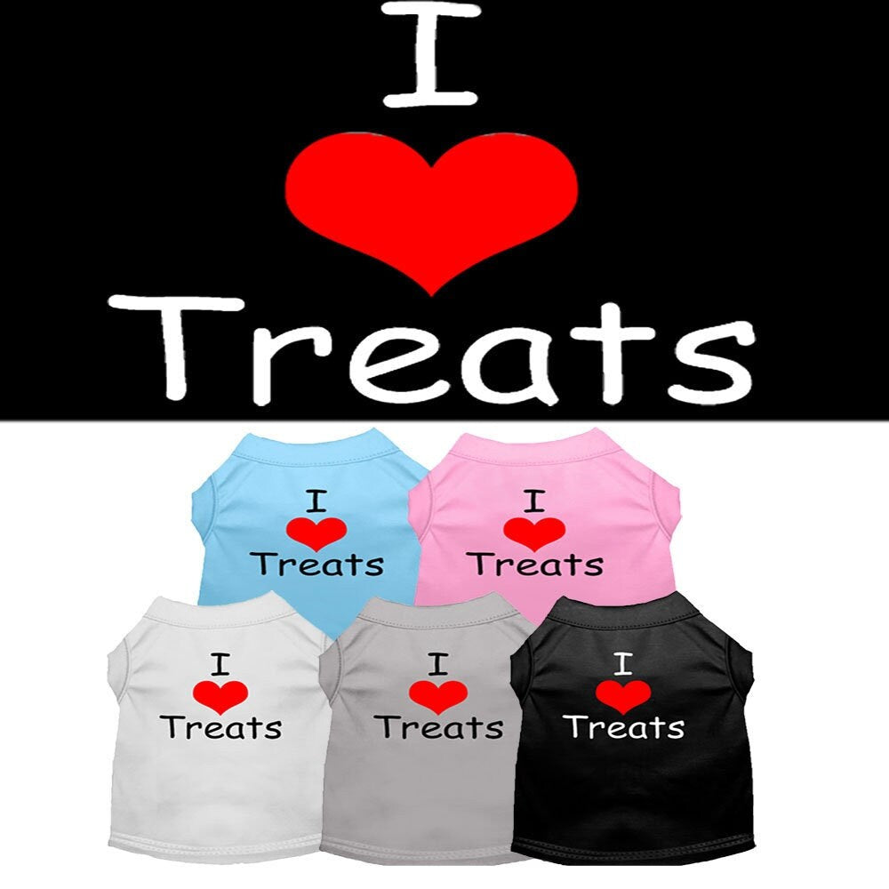 Pet Shirt "I Love Treats"