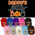 Halloween Pet Hoodie "Daddy's Little Boo"