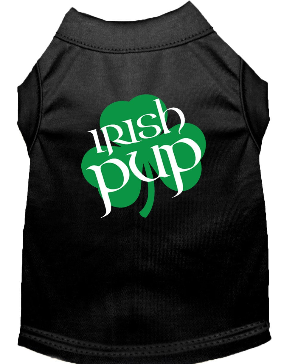 Pet Shirt "Irish Pup" Black