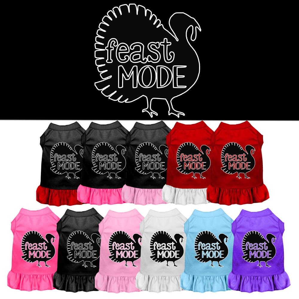 Thanksgiving Pet Dress "Feast Mode"