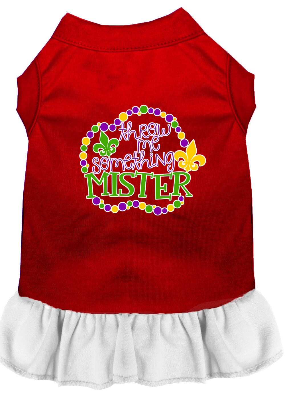 Pet Dress "Throw Me Something Mister"