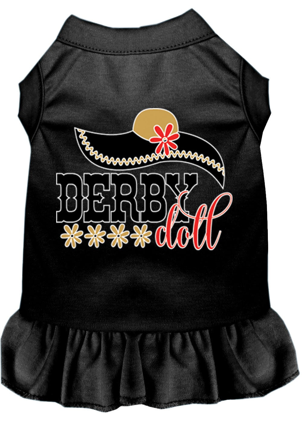 Pet Dress "Derby Doll" Black