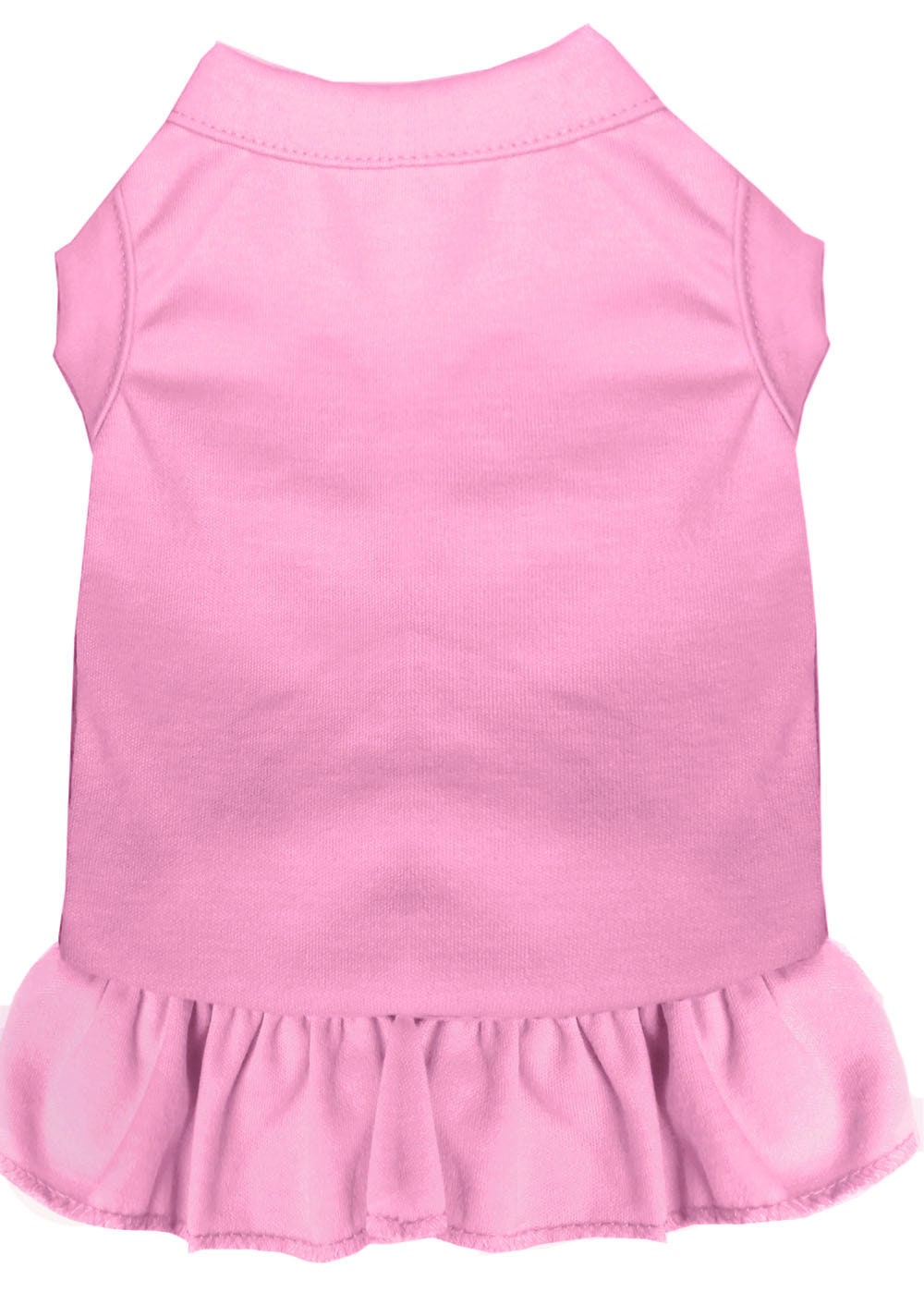 Plain Pet Dog & Cat Dress Light Pink