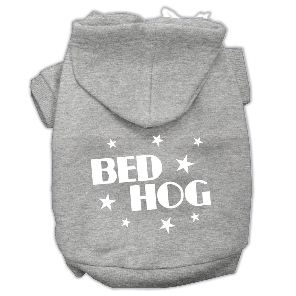 Pet Hoodie "Bed Hog" Gray