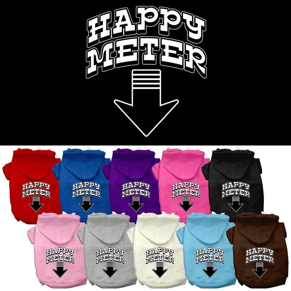 Pet Hoodie "Happy Meter"