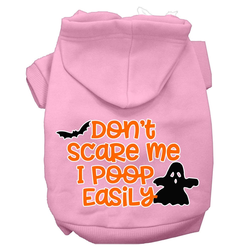 Halloween Pet Hoodie "Don't Scare Me, I Poop Easily"