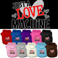 Pet Hoodie "Just A Love Machine"