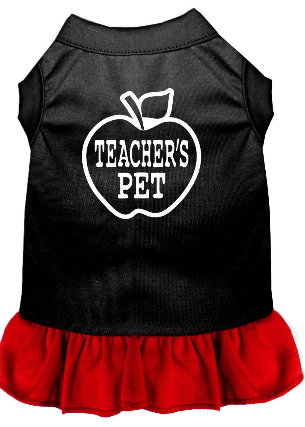 Pet Dress "Teacher's Pet" Black W Red