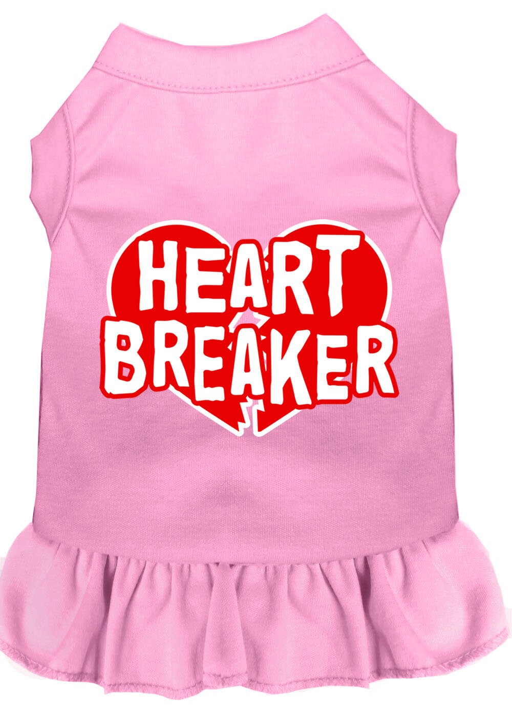 Pet Dress "Heart Breaker" Light Pink