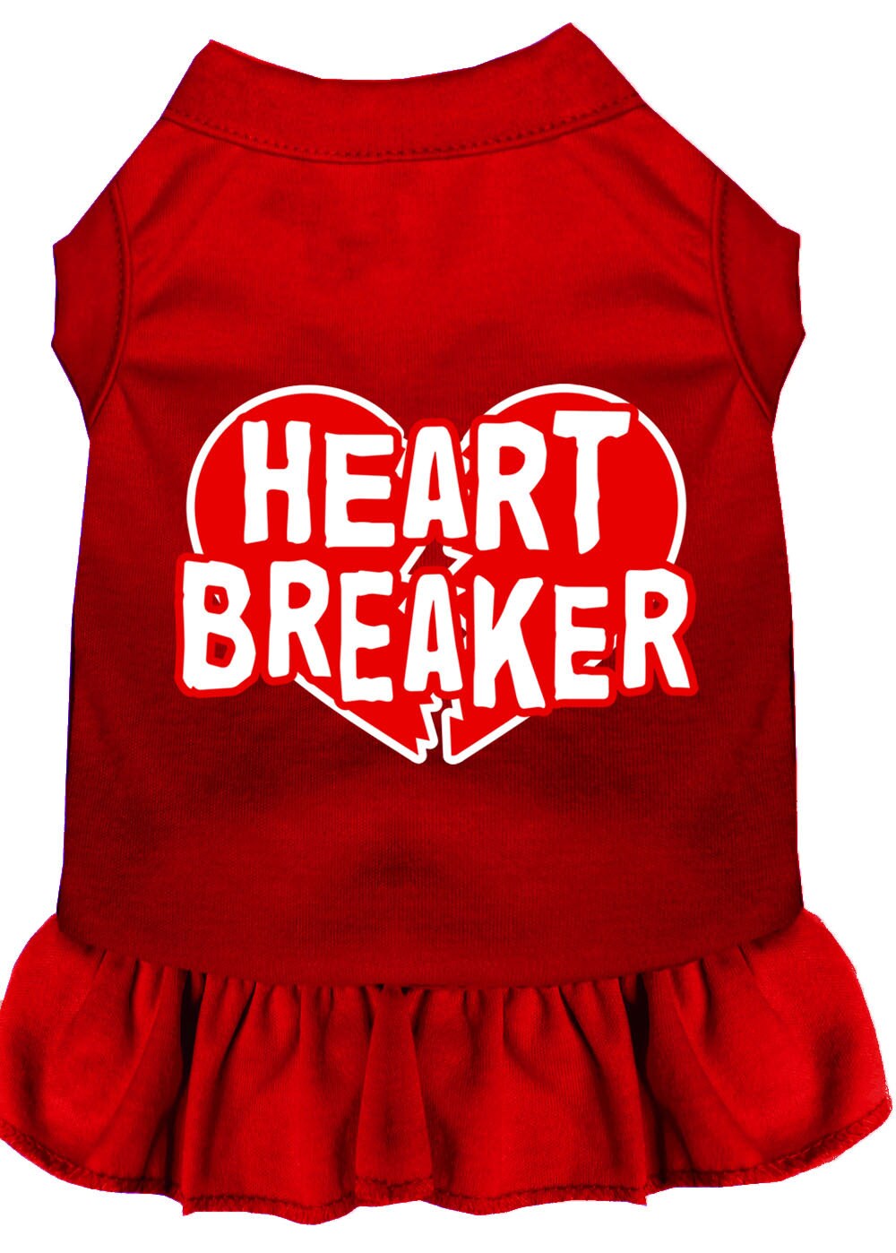Pet Dress "Heart Breaker" Red