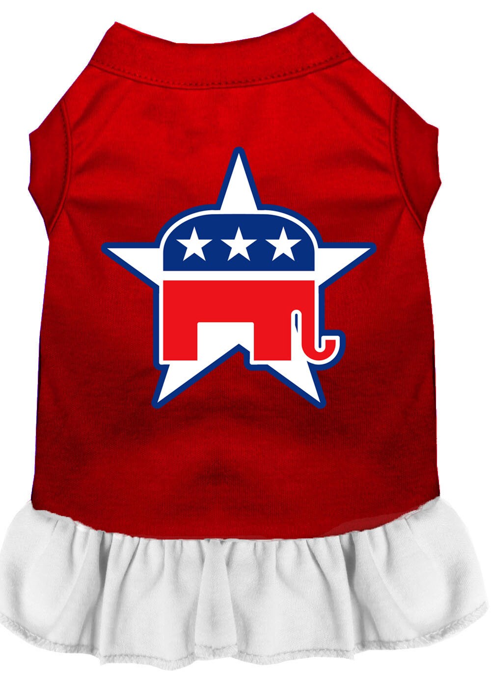 Pet Dress Screen Printed, "Republican"