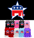 Pet Dress Screen Printed, "Republican"