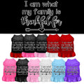 Pet Dress "I Am What My Family Is Thankful For"