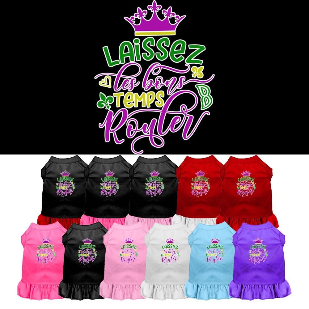 Pet Dress "Laissez Les Bons Temps Rouler"