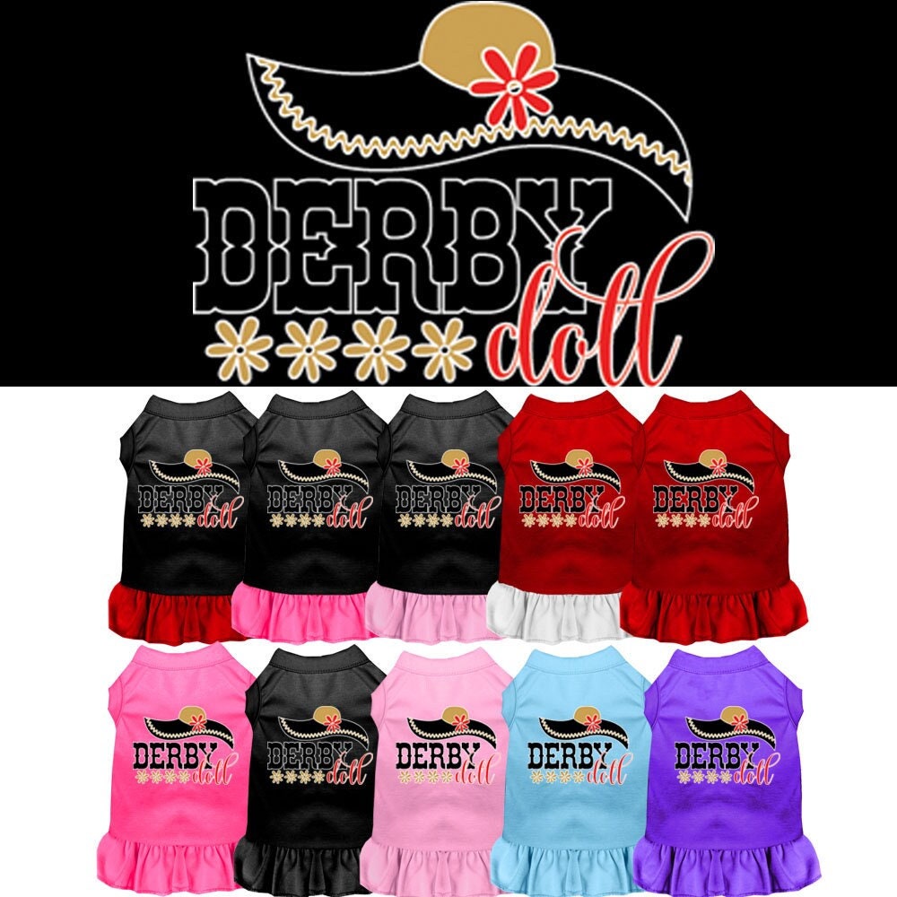 Pet Dress "Derby Doll"