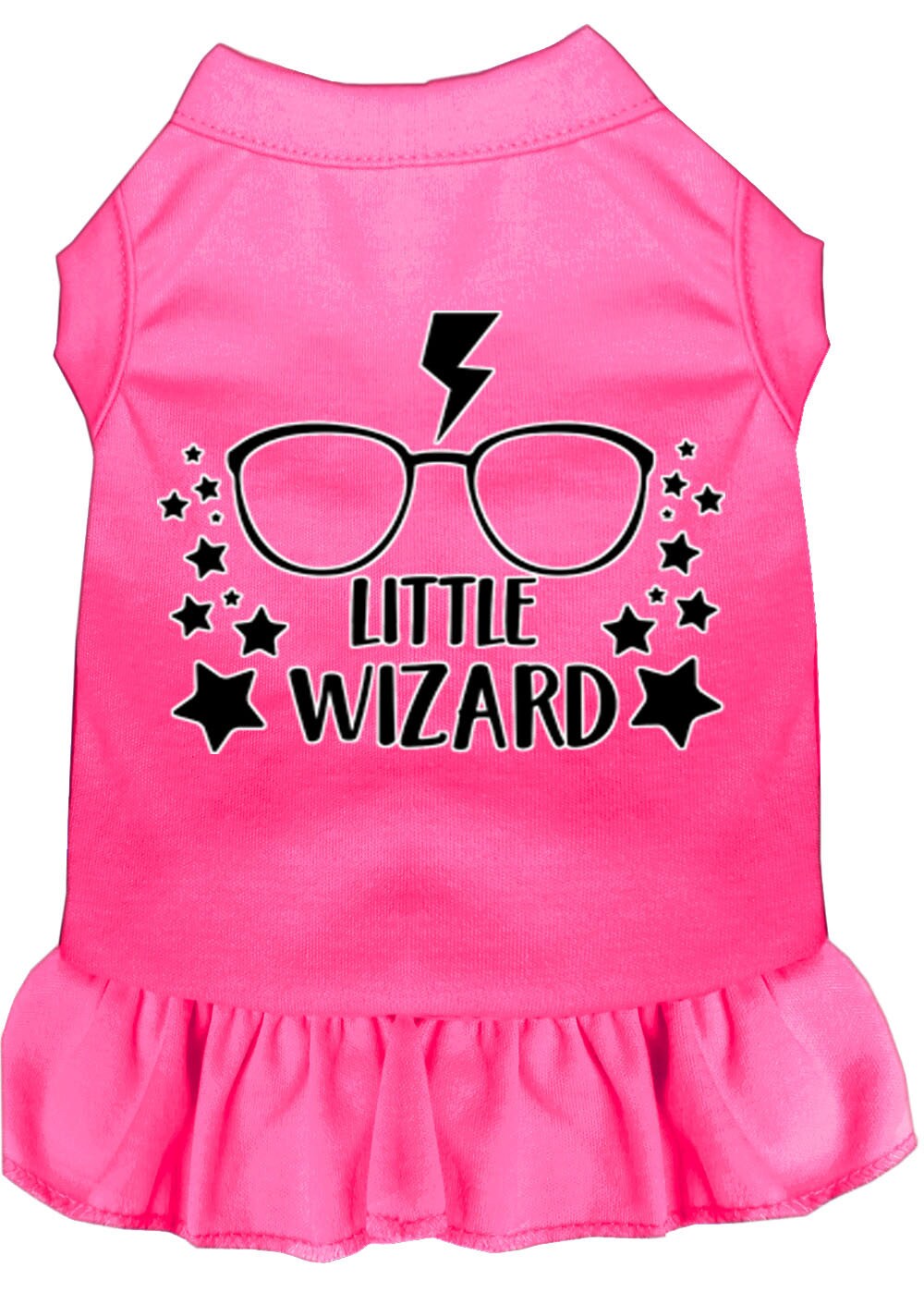 Pet Dress "Little Wizard" Bright Pink