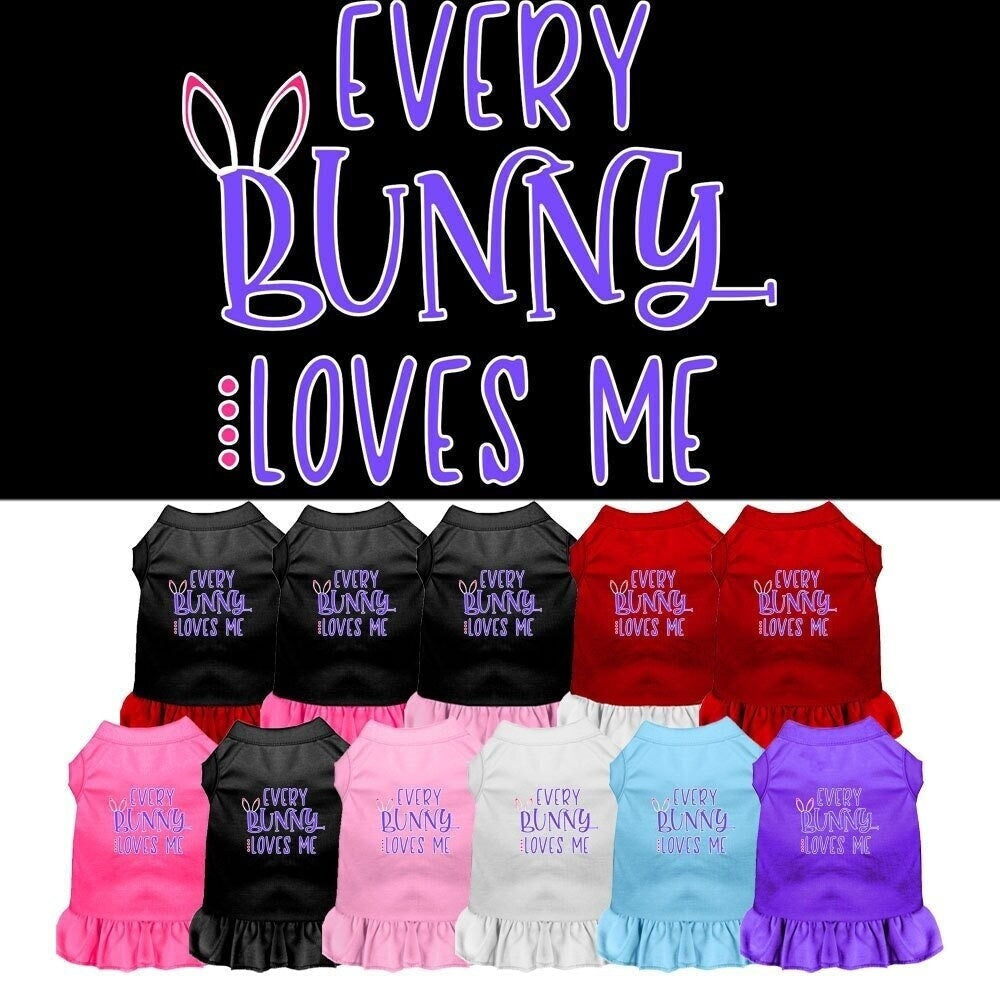 Pet Dress "Every Bunny Loves Me"