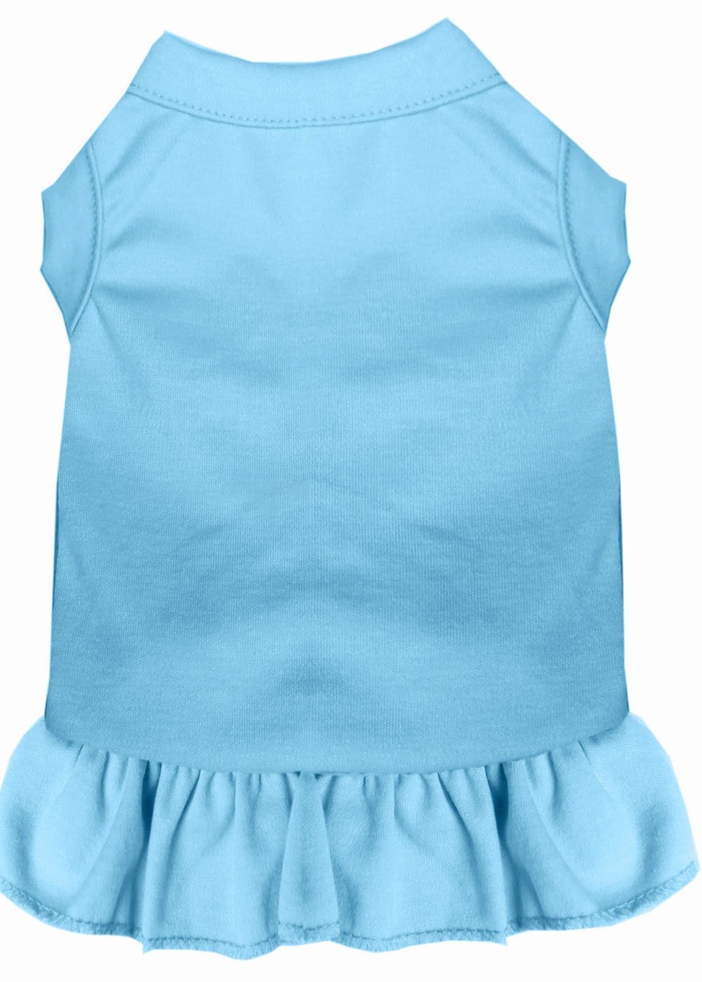 Plain Pet Dog & Cat Dress Baby Blue