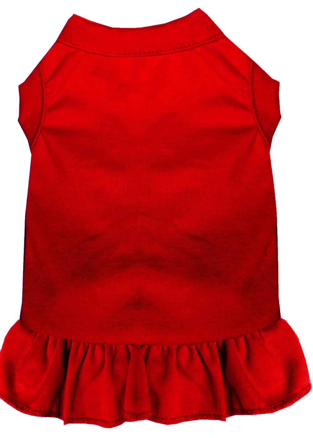 Plain Pet Dog & Cat Dress Red