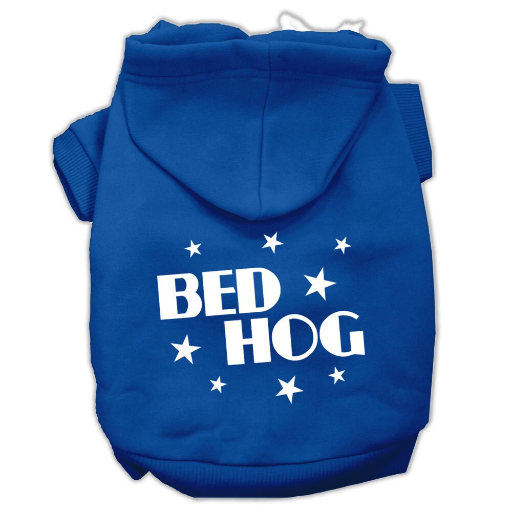 Pet Hoodie "Bed Hog" Blue