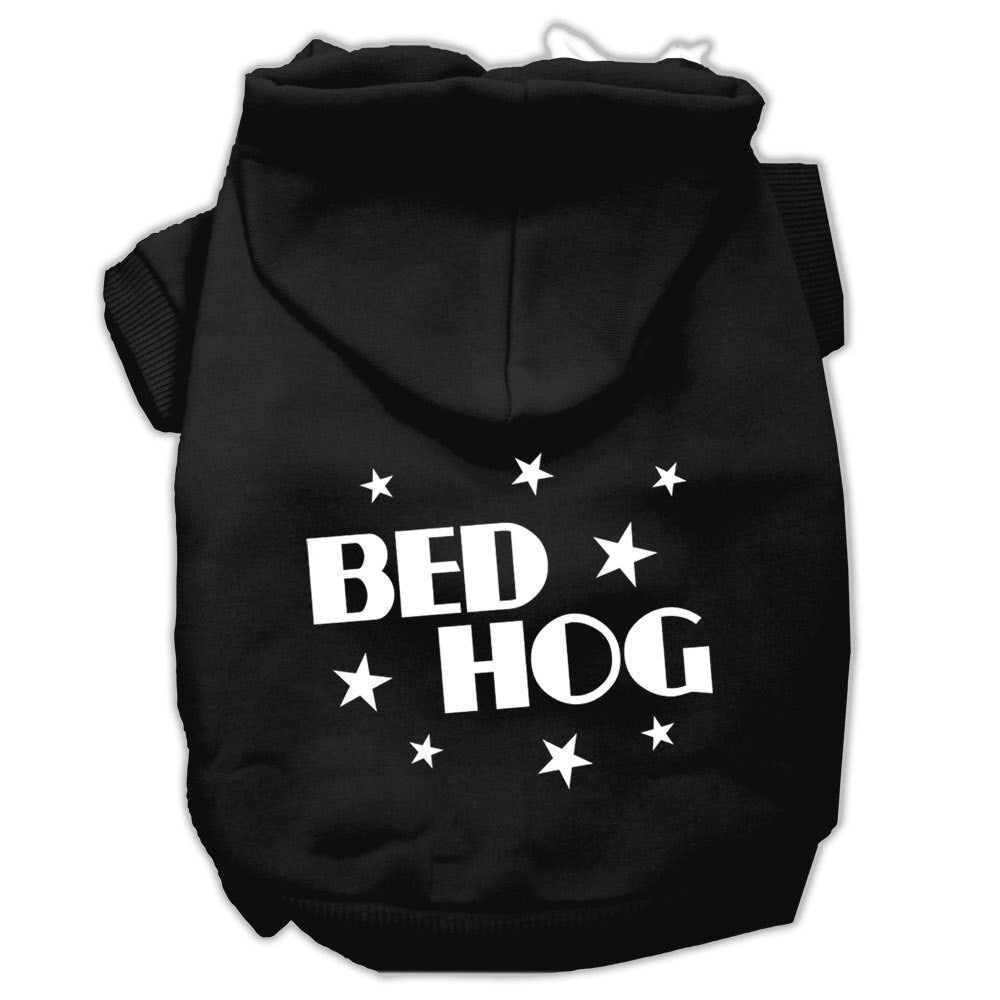 Pet Hoodie "Bed Hog" Black