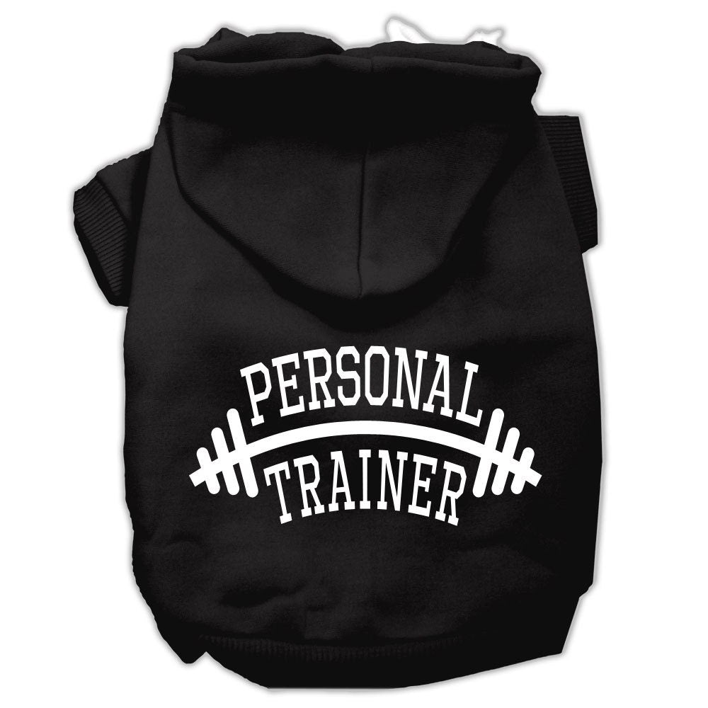 Pet Hoodie "Personal Trainer" Black