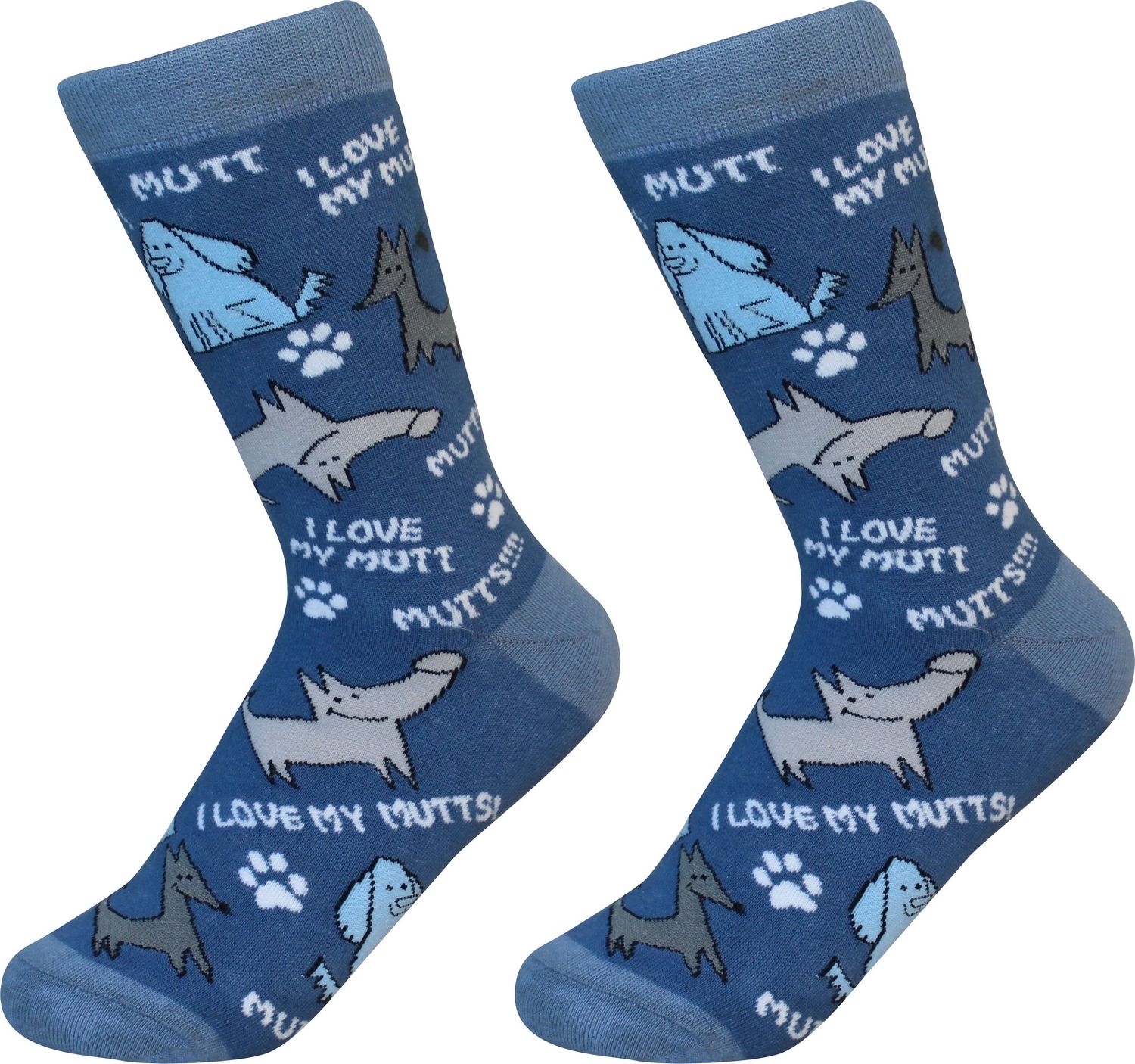 I love my Mutt Socks - Unisex
