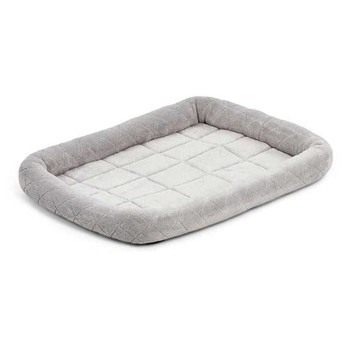 24in Midwest Diamond Stitch Bed Gray