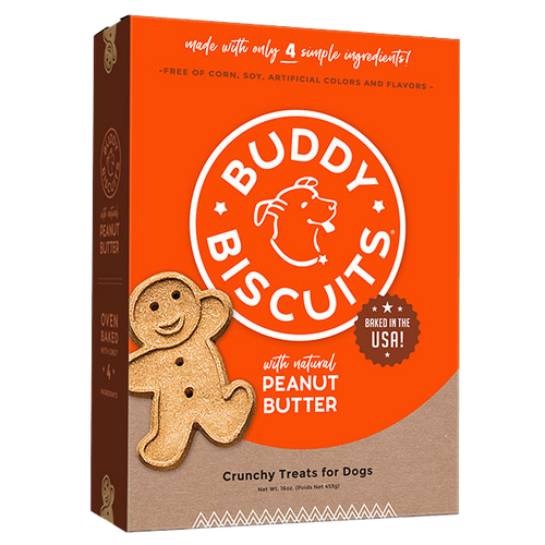 Buddy Biscuits Crunchy Peanut Butter Dog Treats