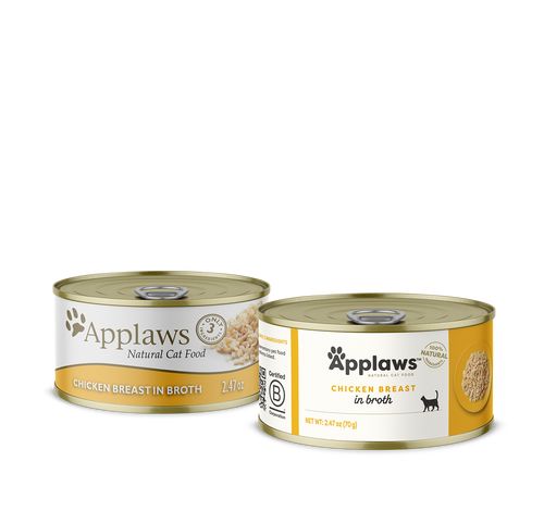 Applaws Adult Chicken Breast in Broth Wet Cat Food (2.47oz)