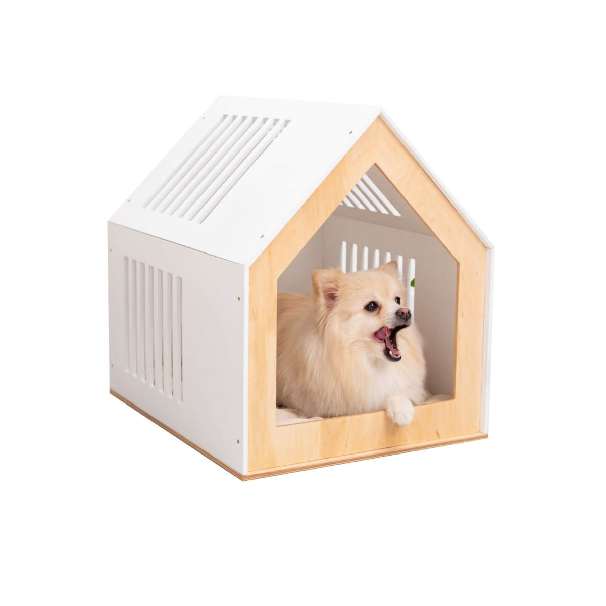 Large Indoor Dog House White