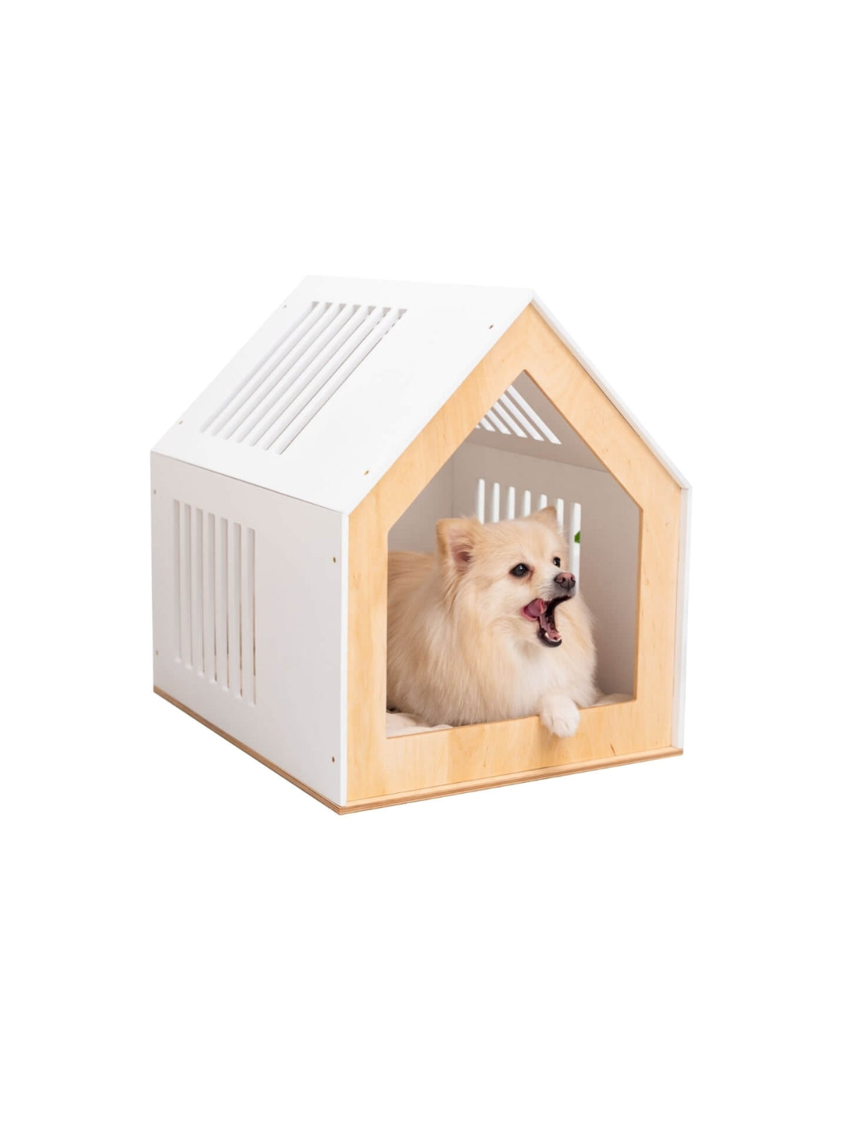 Small Indoor Dog House White