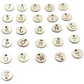 Initial Charms for Cremation Ashes Necklace