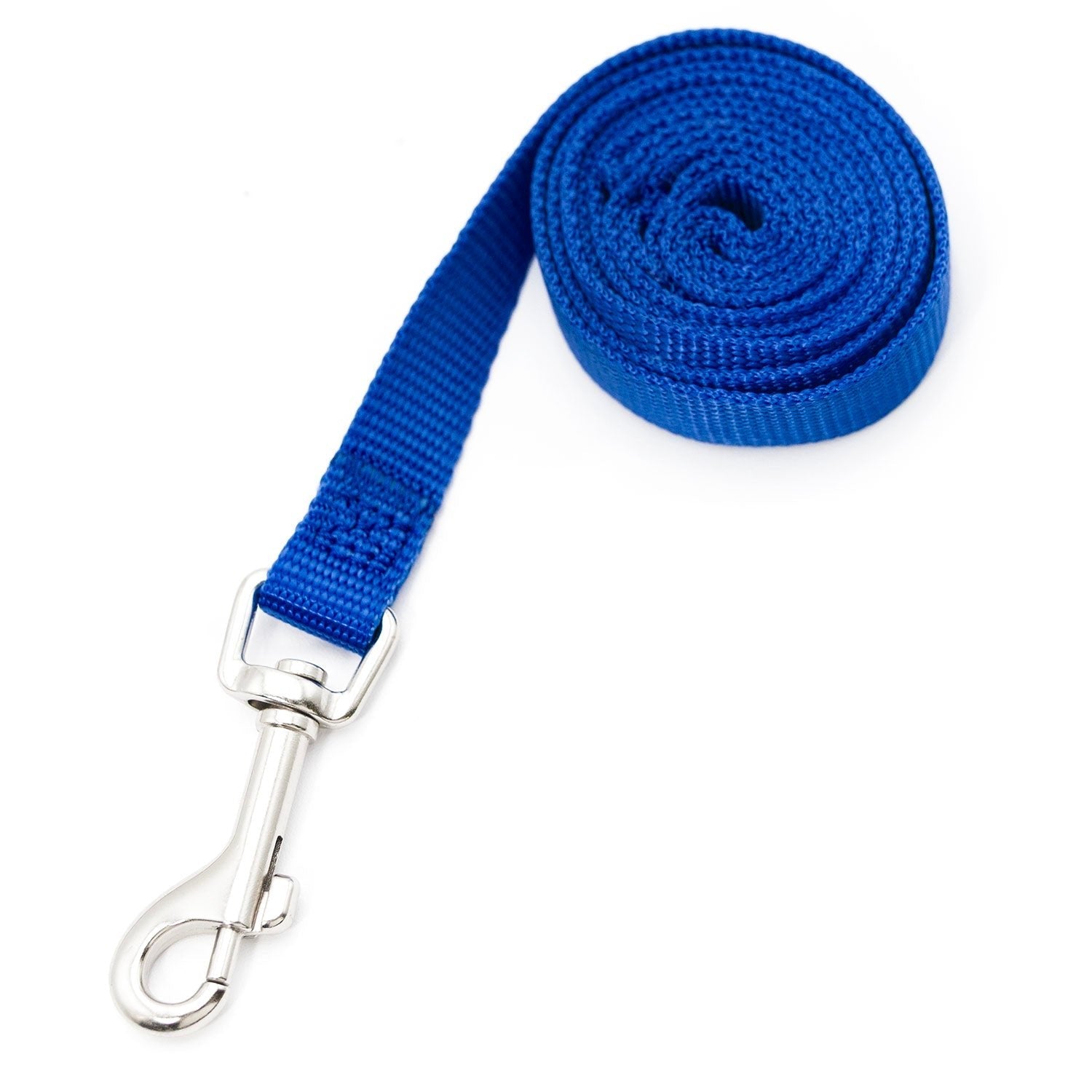Jeffers 1-Ply Web Nylon Dog Leashes Royal Blue
