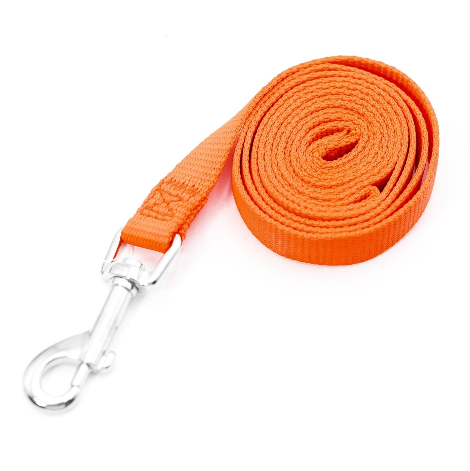 Jeffers 1-Ply Web Nylon Dog Leashes 5 8"W x 4'L Pumpkin