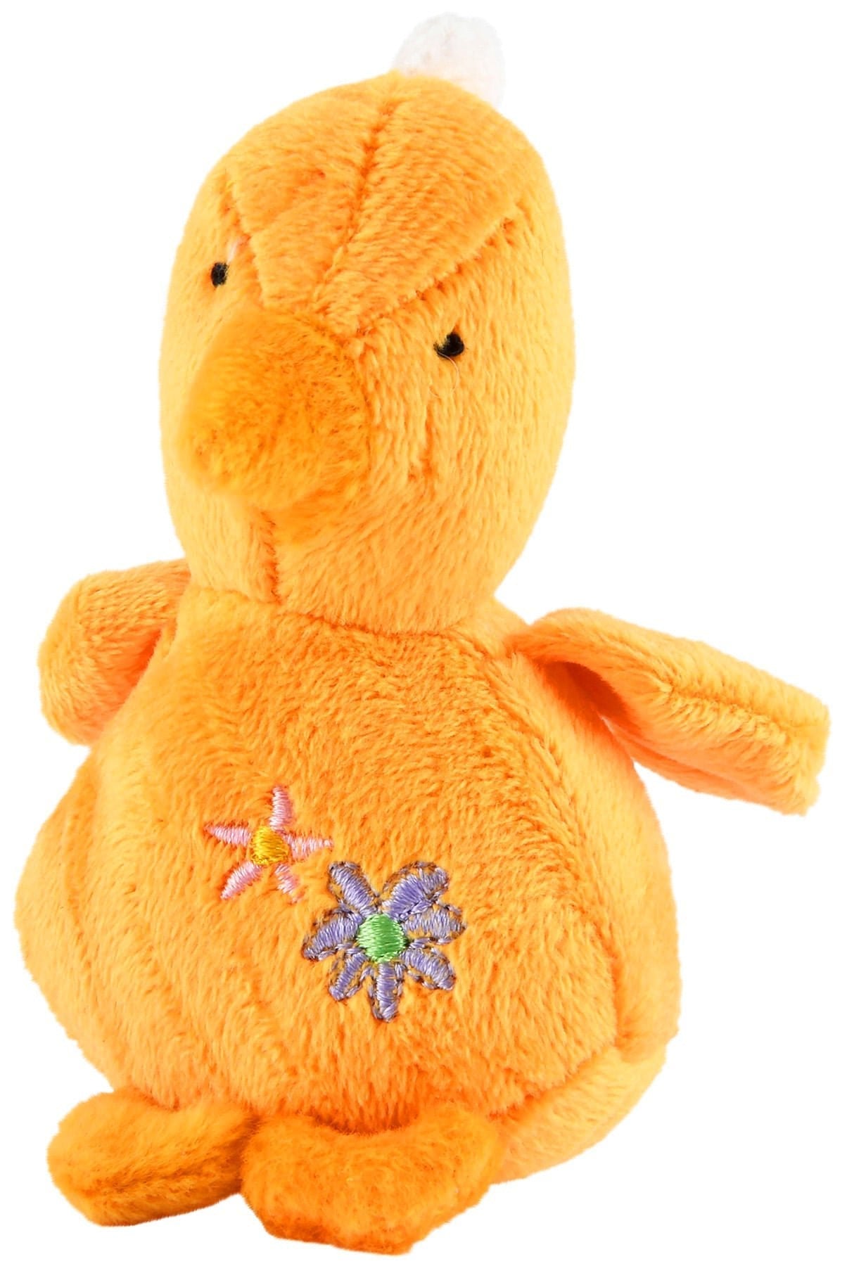 Jeffers 4" Baby Duck Plush Squeaker Dog Toys Orange 1 ct