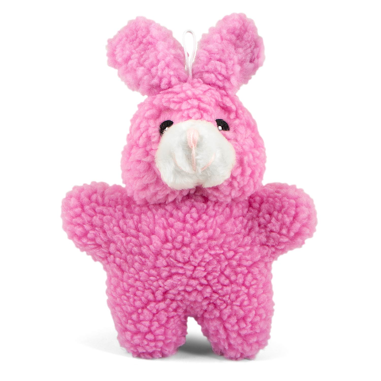 Jeffers Animal Fuzzies Plush Squeaker Dog Toys Rabbit 1 ct