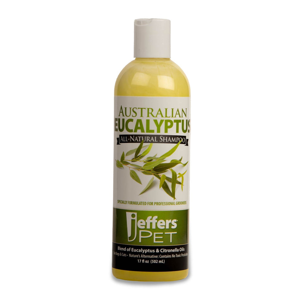 Jeffers Australian Eucalyptus All-Natural Dog Shampoo - Aids in Repelling Fleas, Ticks, Flies & Mosquitos Eucalyptus & Citrus 17 oz 1