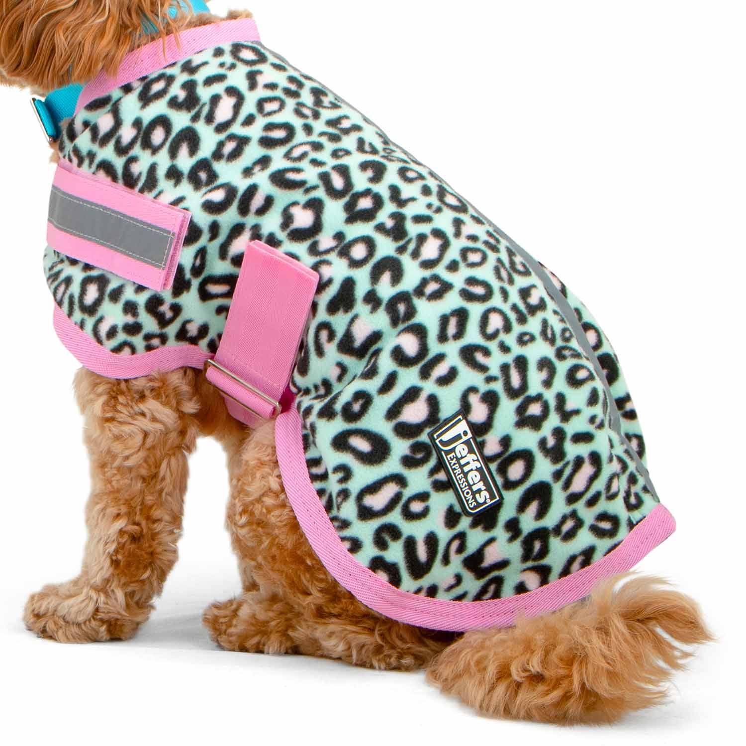 Jeffers Expression Moisture-Wicking Fleece Dog Coat