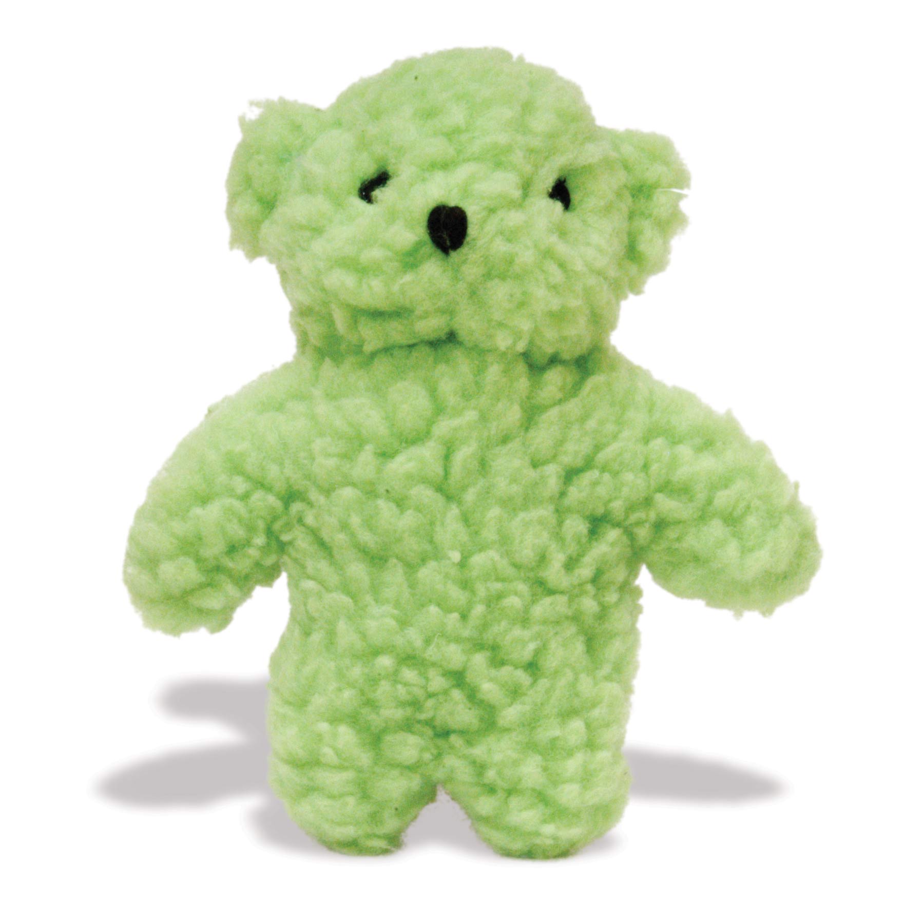 Jeffers Fleecy Bear Plush Squeaker Dog Toys 8" Single Assorted