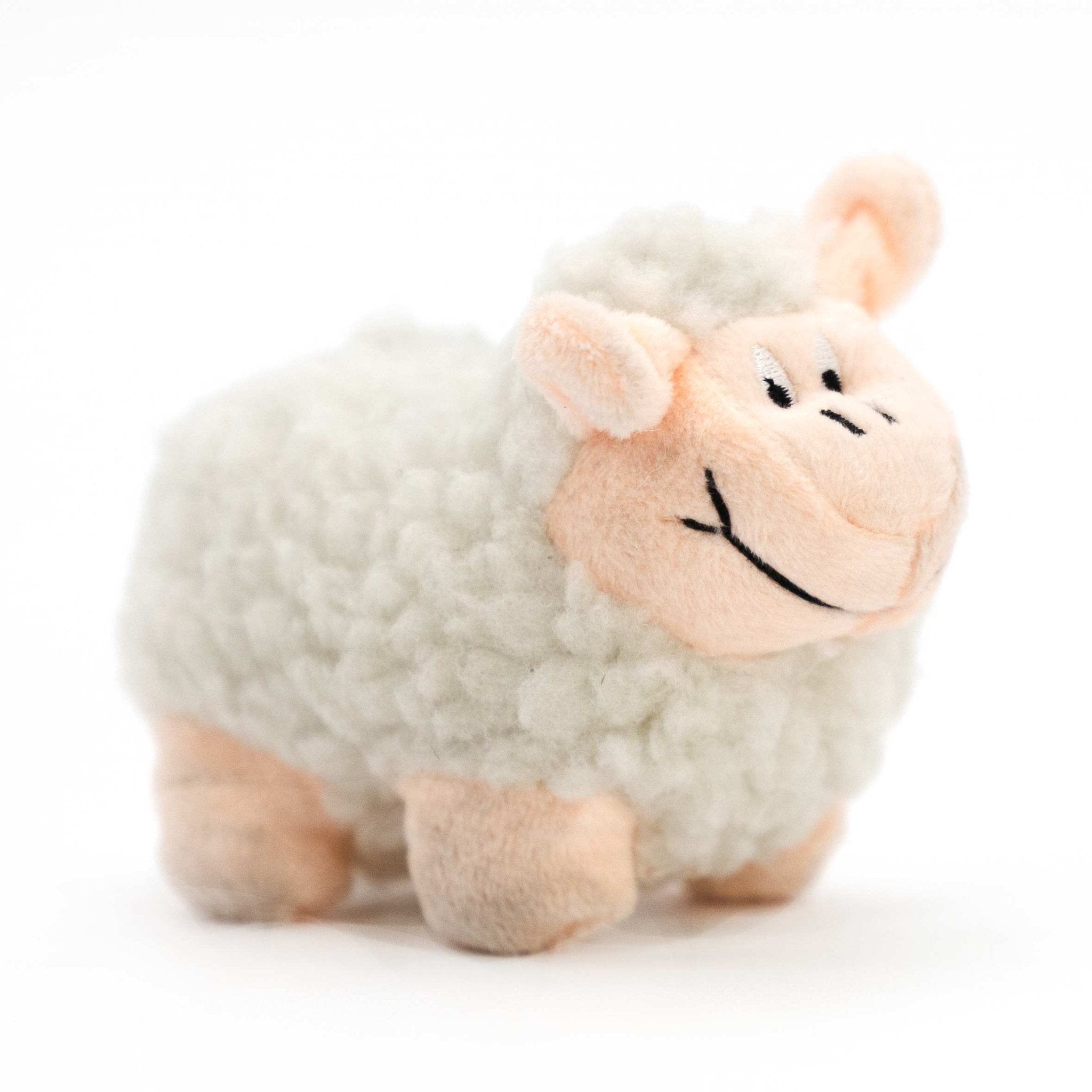 Jeffers Fleecy Lamb Squeaker Dog Toy, Each 5" 1 ct