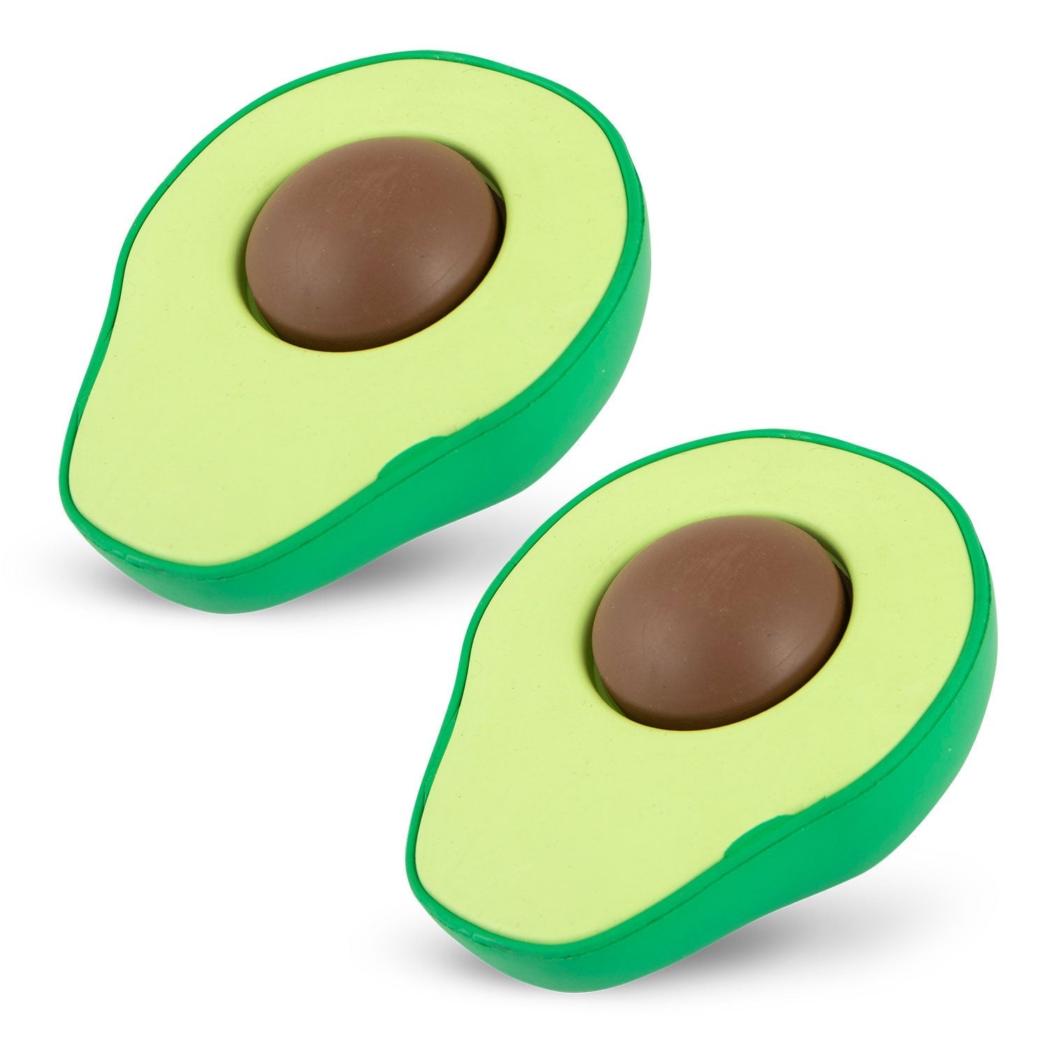 Jeffers Floating Natural Rubber Dog Chew Toy with Vanilla Scent for Dental Health and Water Play Avocado Medium 2