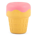 Jeffers Ice Cream Cone Natural Rubber Stuffable Treat Dispensing Dental Dog Chew Toy Multi Small 1
