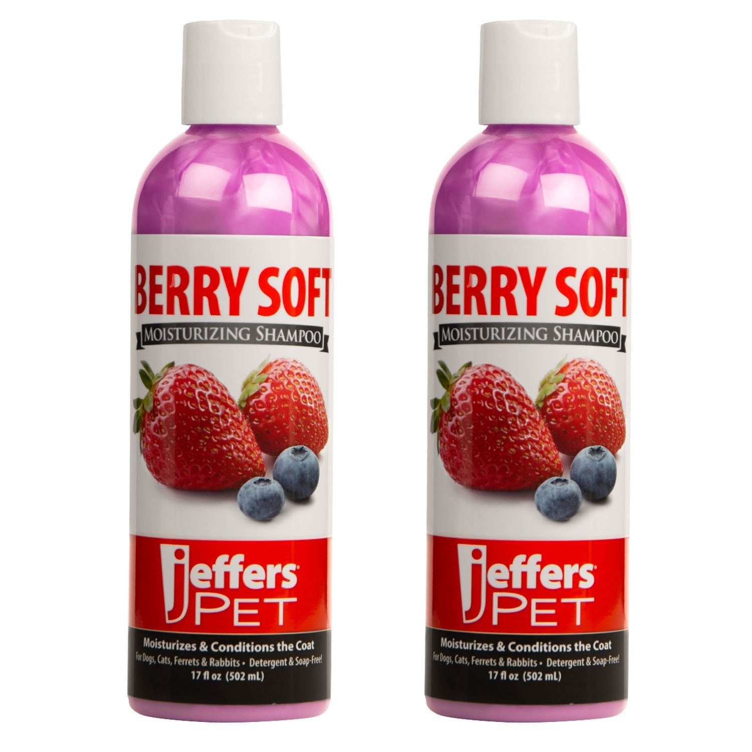 Jeffers Moisturizing Shampoos for Pets 17 oz Berry Soft 2