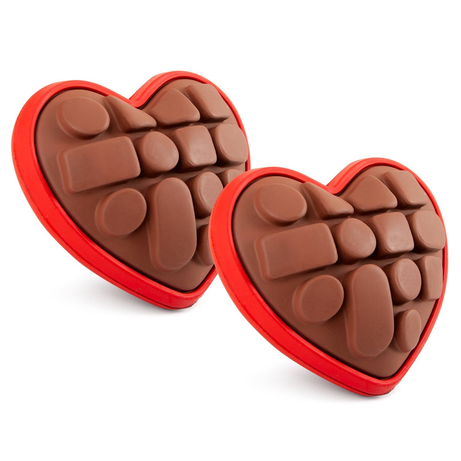 Jeffers Natural Rubber Box of Chocolates Dog Chew Toy for Medium-Chewers Multi Large 2