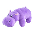 Jeffers Plush Hippo Jr. Dog Toy with Squeaker 6"L Lavender 1 ct